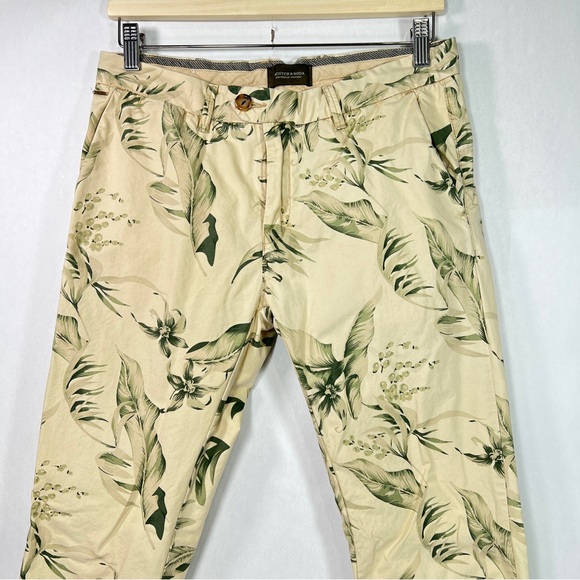 Scotch & Soda Couture Stuart Leaf Drapery Slim pants , Size: 28W x 32L - Picture 2 of 12